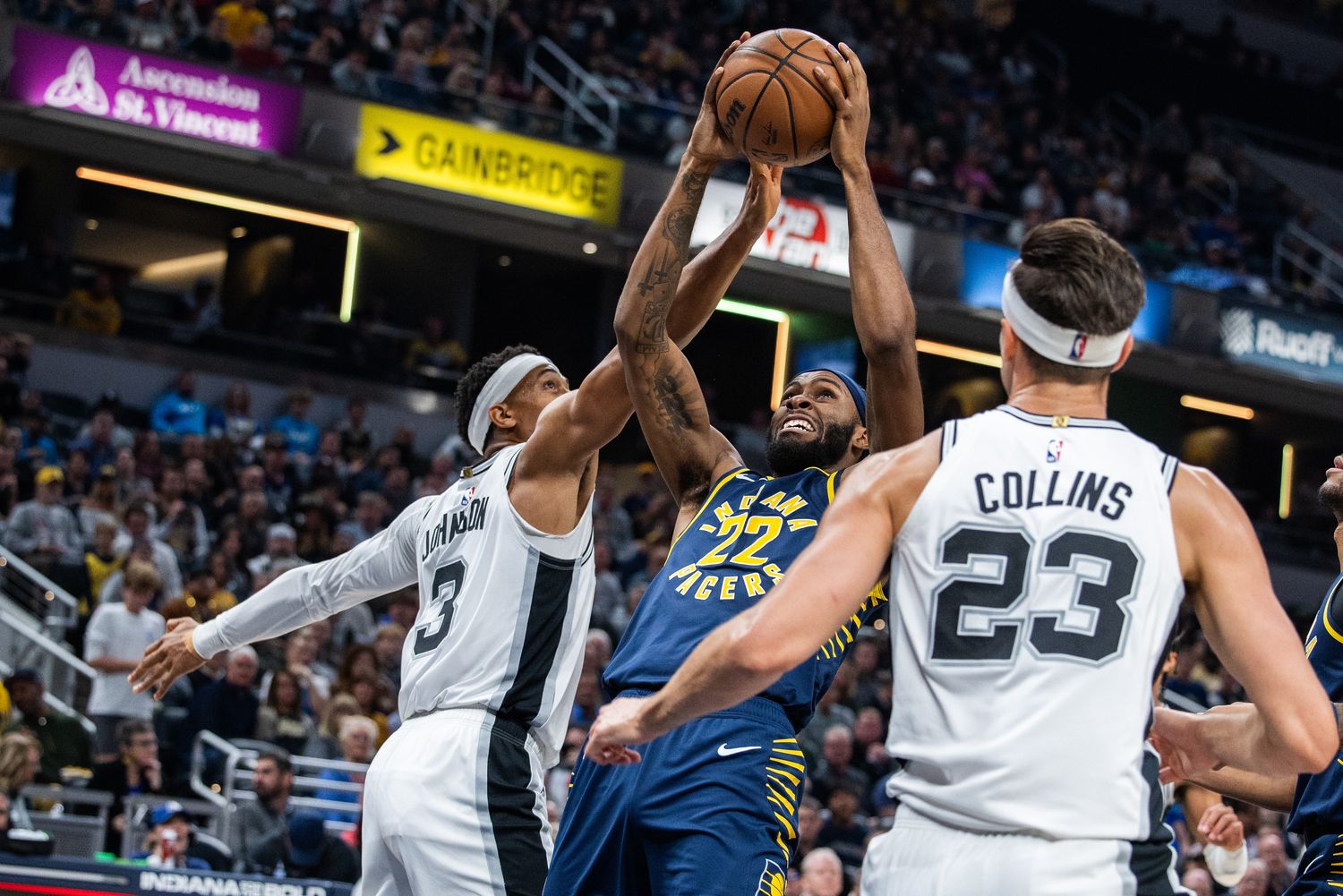 Isaiah Jackson Indiana Pacers San Antonio Spurs